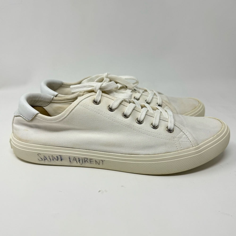 SAINT LAURENT canvas Low-Top Sneakers size 41